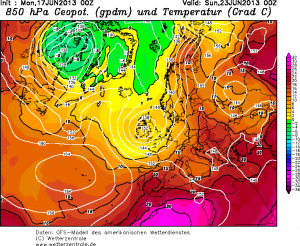 Settimana calda dal sapore estivo. Rinfresca nel fine settimana 4 week