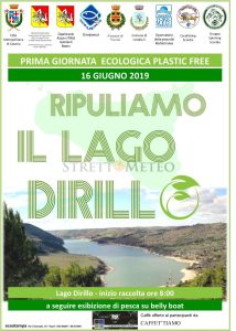 Domenica 16 giugno ripuliamo insieme il Lago Dirillo, prima giornata ecologica " PLAST FREE ". A seguire dimostrazione di pesca! 2 62241127 2537687366518510 5384958810936836096 n 1