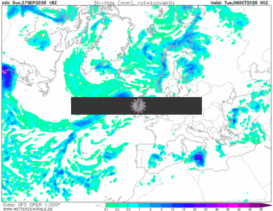 Settembre ci saluta con l'alta pressione e temperature gradevoli. 2 GFSOPEU18 198 4